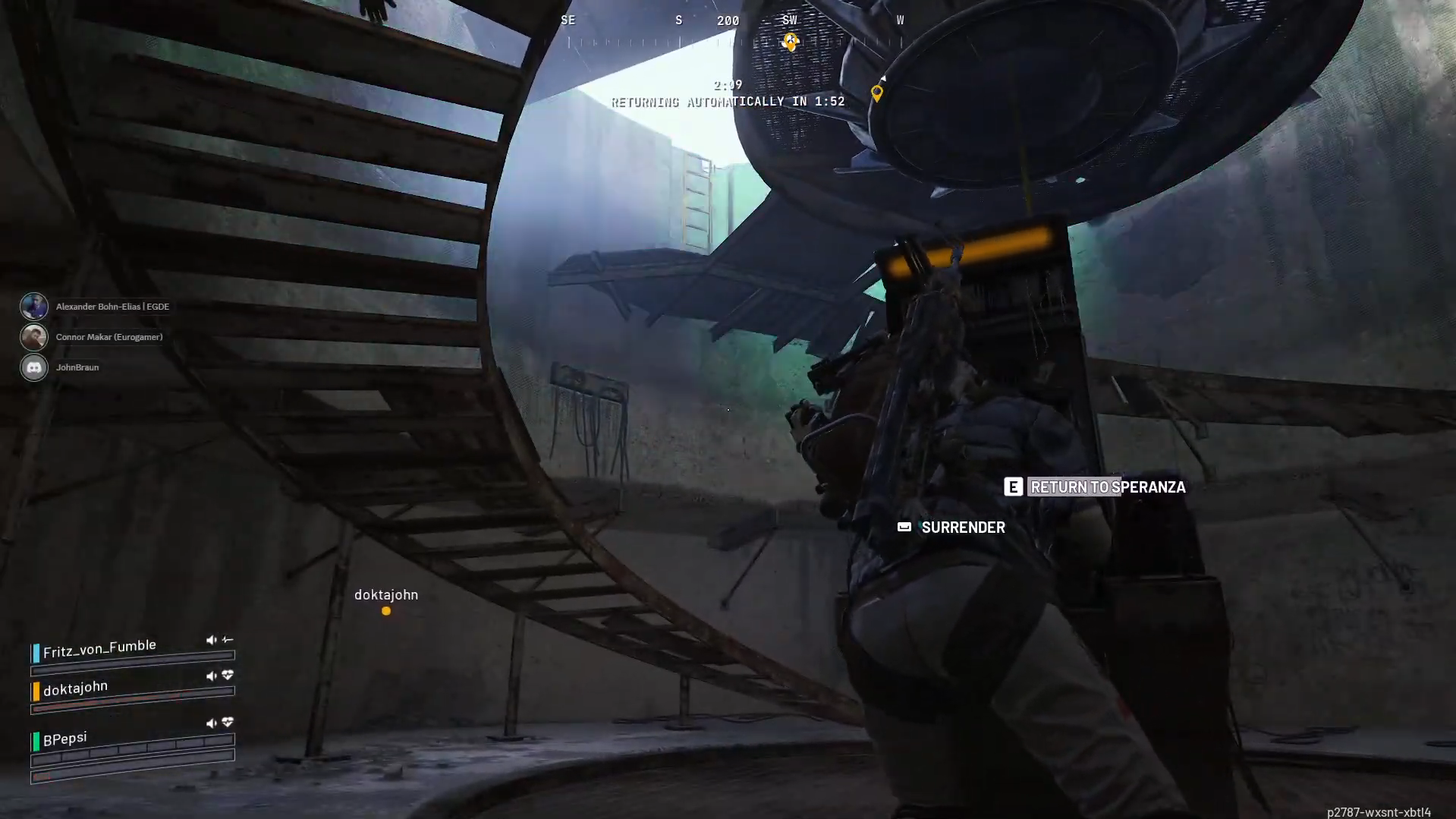 Arc Raiders close call extraction