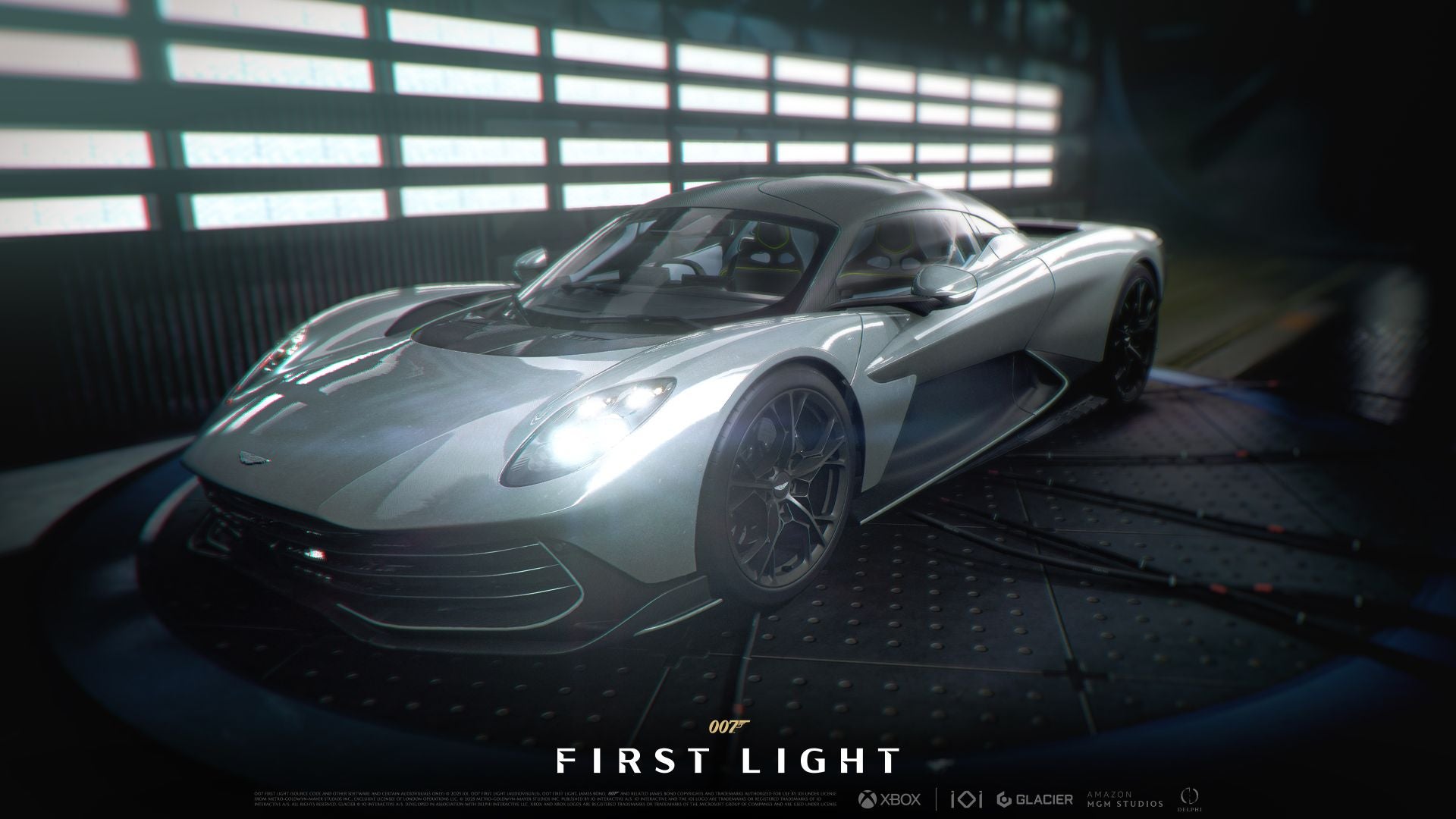 Aston Martin Valkyrie in 007 First Light