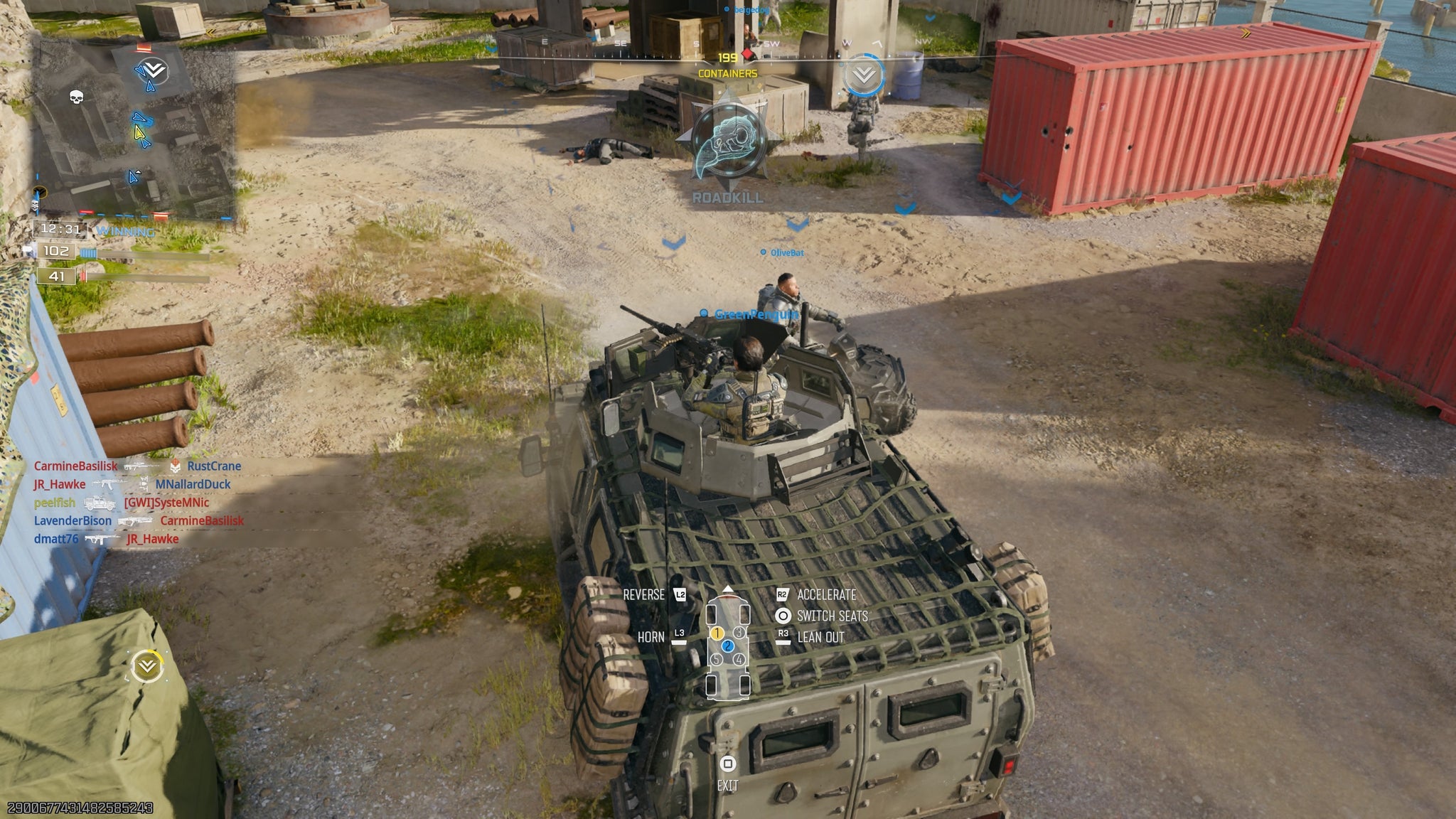 A tank rolls through the new 20v20 mode of Call of Duty: Black Ops 7.