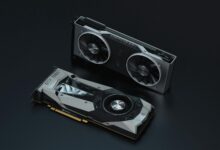 High-end gaming graphics card with RGB lighting and advanced cooling system