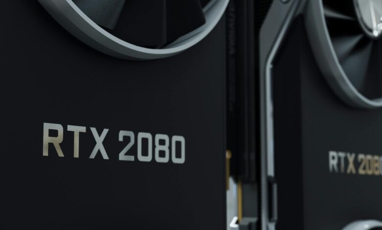 High-end graphics card with advanced cooling system and RGB lighting