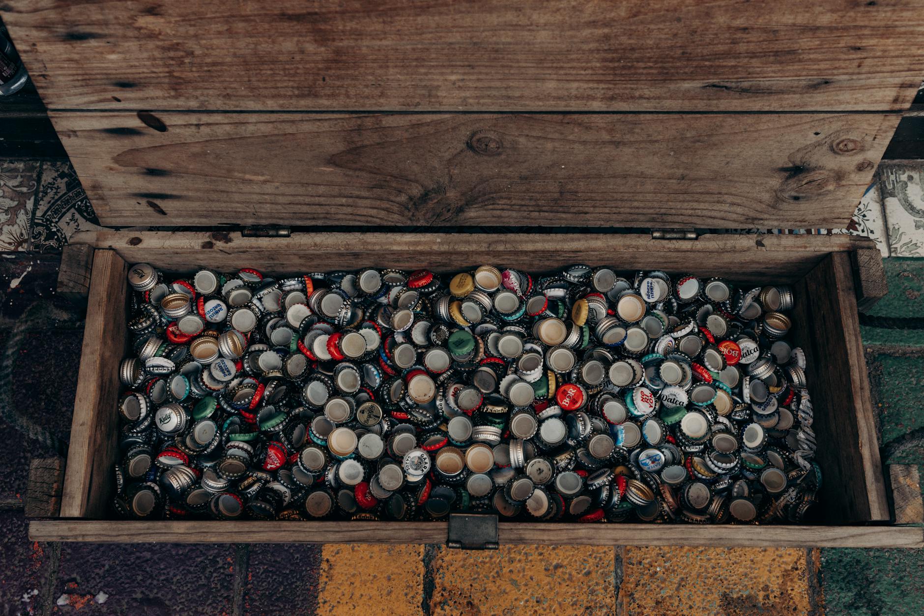 Ornate treasure chest filled with golden coins and valuable items representing game loot rewards