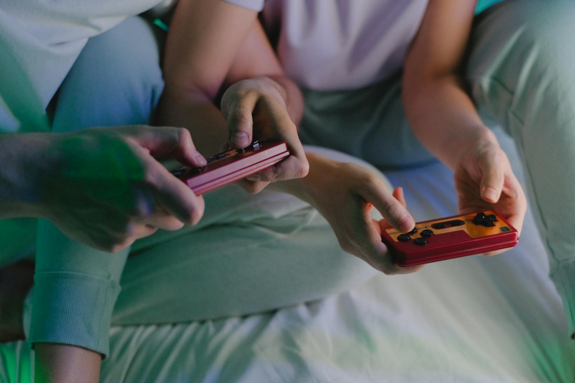 Gamers using computers in a social gaming environment