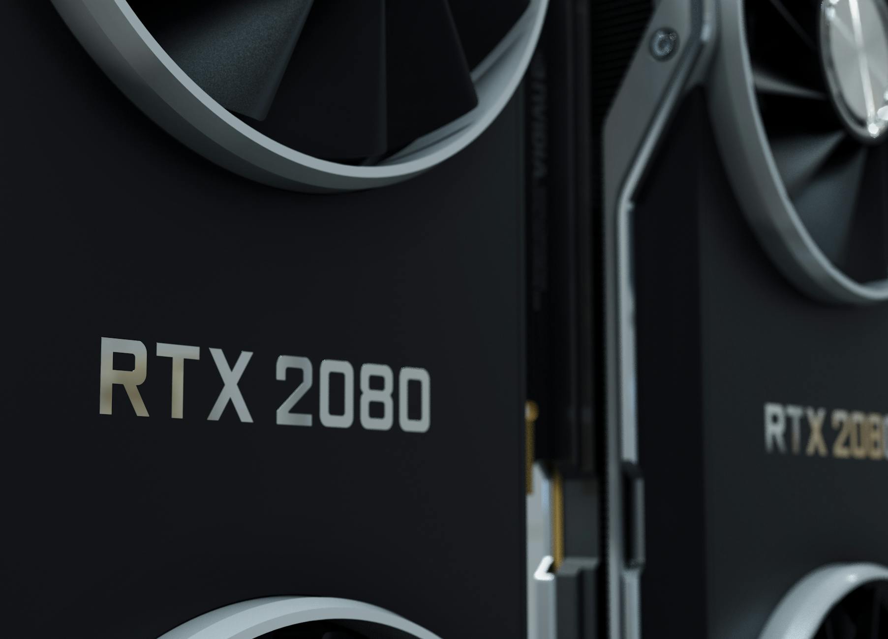 Modern graphics card installed in gaming PC build showing hardware components