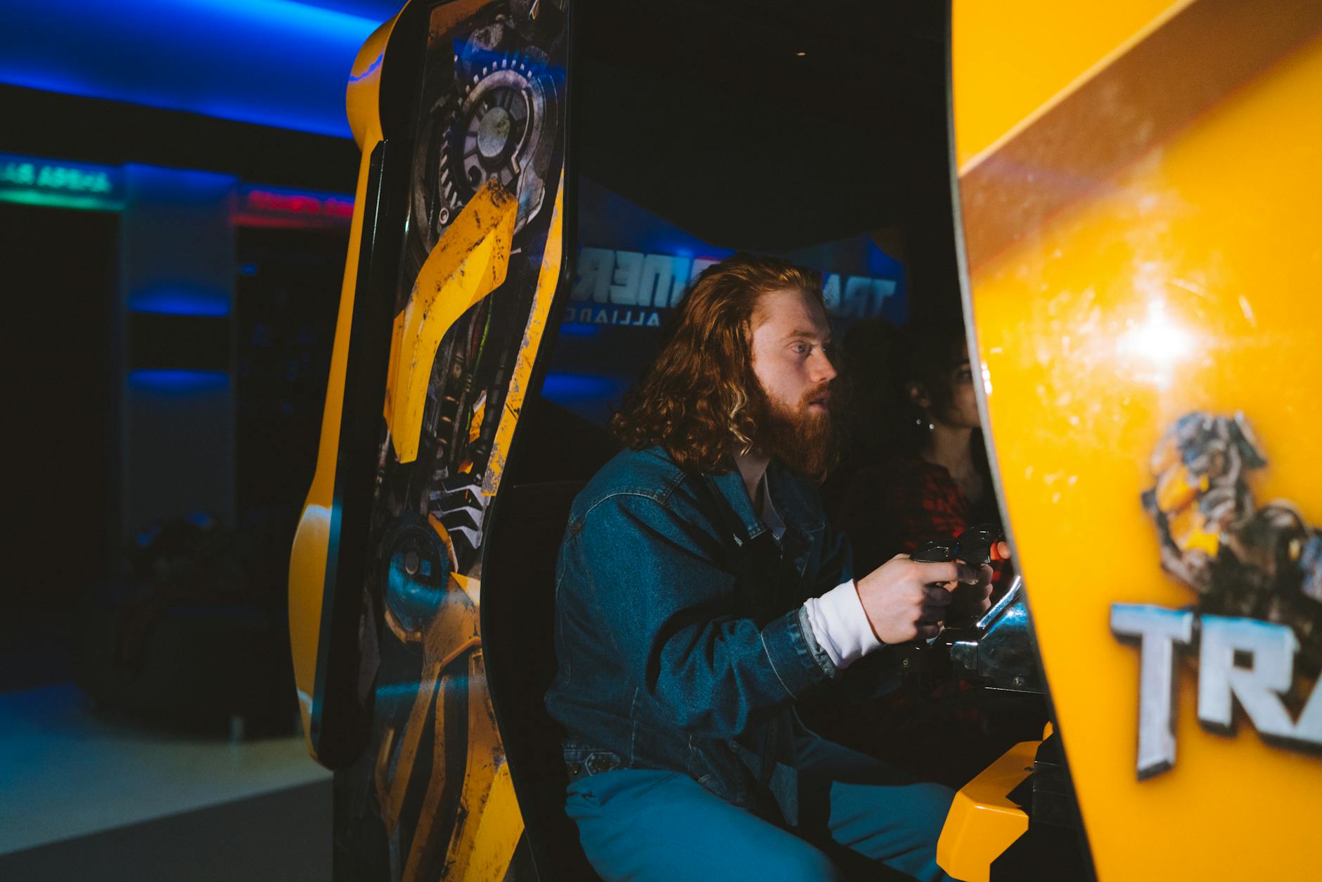 A classic arcade cabinet setup representing the history and culture of fighting games
