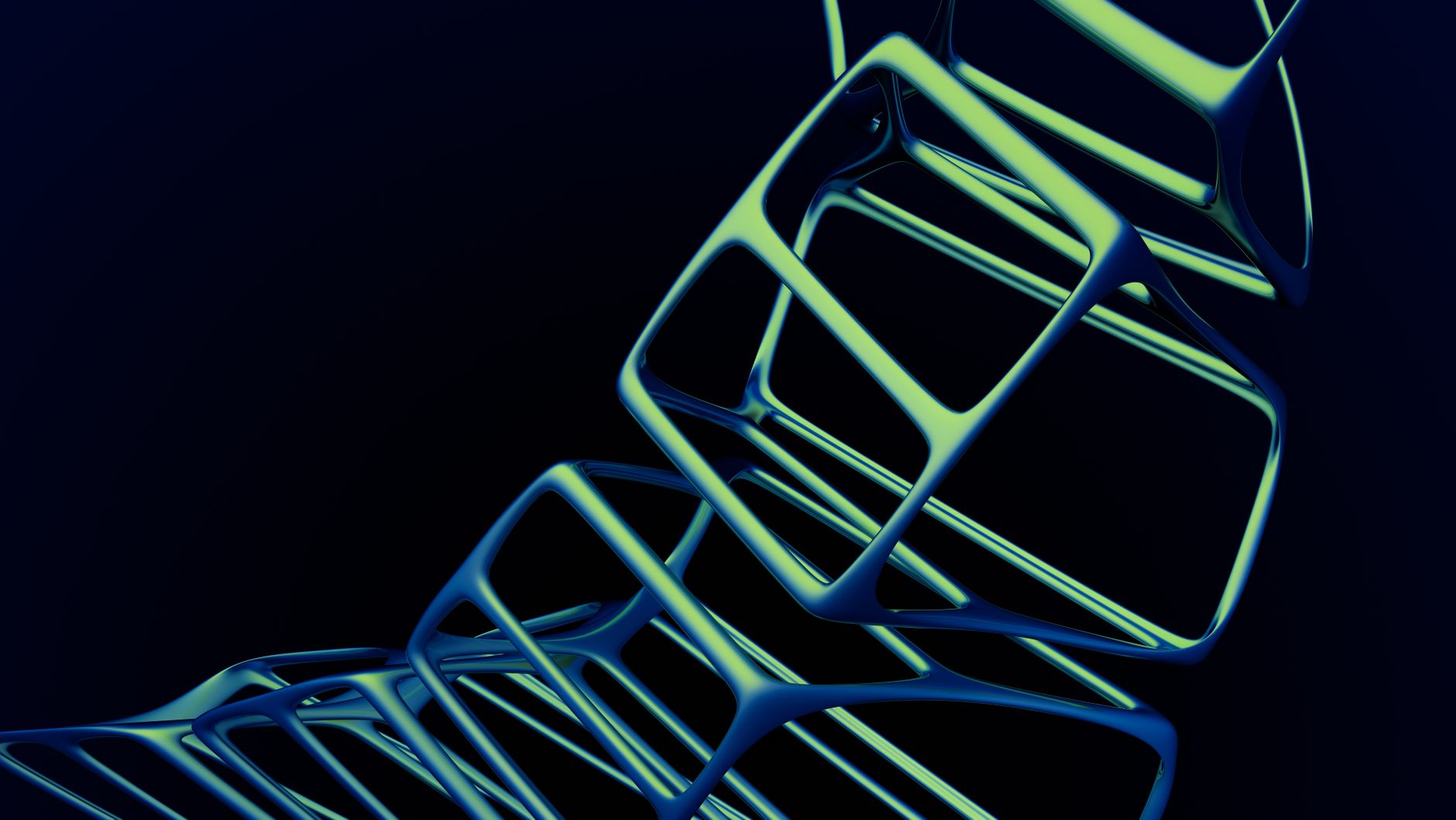 Computer screen displaying a 3D rendering workload in progress